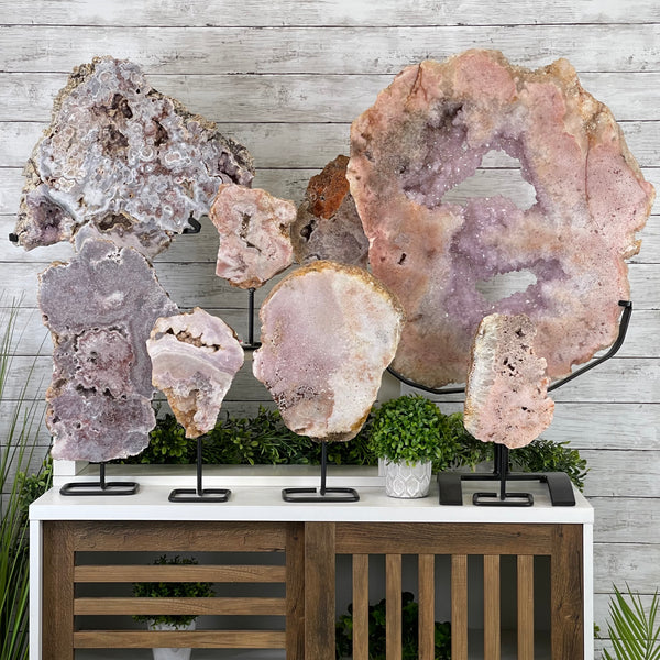 Pink Amethyst Slices