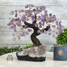 Amethyst 9" Tall Handmade Gemstone Tree on a Crystal base, 120 Gems #5403AMTH - Brazil GemsBrazil GemsAmethyst 9" Tall Handmade Gemstone Tree on a Crystal base, 120 Gems #5403AMTHGemstone Trees5403AMTH