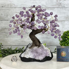 Amethyst 9" Tall Handmade Gemstone Tree on a Crystal base, 120 Gems #5403AMTH - Brazil GemsBrazil GemsAmethyst 9" Tall Handmade Gemstone Tree on a Crystal base, 120 Gems #5403AMTHGemstone Trees5403AMTH