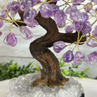 Amethyst 9" Tall Handmade Gemstone Tree on a Crystal base, 120 Gems #5403AMTH - Brazil GemsBrazil GemsAmethyst 9" Tall Handmade Gemstone Tree on a Crystal base, 120 Gems #5403AMTHGemstone Trees5403AMTH