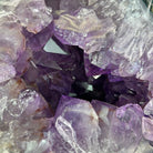 Amethyst Cluster on a Metal Base, 12.3 lbs & 9.5" Tall #5491D - 0237 - Brazil GemsBrazil GemsAmethyst Cluster on a Metal Base, 12.3 lbs & 9.5" Tall #5491D - 0237Clusters on Fixed Bases5491D - 0237