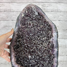 Amethyst Cluster on a Metal Base, 28.8 lbs & 22.5" Tall, #5491 - 0102 - Brazil GemsBrazil GemsAmethyst Cluster on a Metal Base, 28.8 lbs & 22.5" Tall, #5491 - 0102Clusters on Fixed Bases5491 - 0102