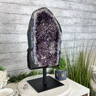 Amethyst Cluster on a Metal Base, 39.9 lbs & 20.5" Tall #5491 - 0107 - Brazil GemsBrazil GemsAmethyst Cluster on a Metal Base, 39.9 lbs & 20.5" Tall #5491 - 0107Clusters on Fixed Bases5491 - 0107