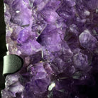 Amethyst Cluster on a Metal Base, 69.9 lbs & 23.1" Tall #5491 - 0146 - Brazil GemsBrazil GemsAmethyst Cluster on a Metal Base, 69.9 lbs & 23.1" Tall #5491 - 0146Clusters on Fixed Bases5491 - 0146