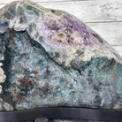 Amethyst Cluster on a Metal Base, 74.3 lbs & 23.5" Tall, #5491 - 0151 - Brazil GemsBrazil GemsAmethyst Cluster on a Metal Base, 74.3 lbs & 23.5" Tall, #5491 - 0151Clusters on Fixed Bases5491 - 0151