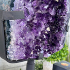 Amethyst Crystal Portal on a Metal Stand, 20.6 lbs & 17" tall #5606 - 0127 - Brazil GemsBrazil GemsAmethyst Crystal Portal on a Metal Stand, 20.6 lbs & 17" tall #5606 - 0127Portals on Fixed Bases5606 - 0127