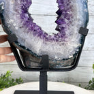 Amethyst Crystal Portal on a Metal Stand, 20.6 lbs & 17" tall #5606 - 0127 - Brazil GemsBrazil GemsAmethyst Crystal Portal on a Metal Stand, 20.6 lbs & 17" tall #5606 - 0127Portals on Fixed Bases5606 - 0127