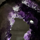 Amethyst Crystal Portal on a Metal Stand, 20.6 lbs & 17" tall #5606 - 0127 - Brazil GemsBrazil GemsAmethyst Crystal Portal on a Metal Stand, 20.6 lbs & 17" tall #5606 - 0127Portals on Fixed Bases5606 - 0127