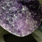 Amethyst Heart Geode on a Metal Stand, 2.3 lbs & 5.6" Tall #5463 - 0313 - Brazil GemsBrazil GemsAmethyst Heart Geode on a Metal Stand, 2.3 lbs & 5.6" Tall #5463 - 0313Hearts5463 - 0313