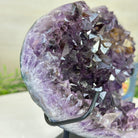 Amethyst Heart Geode on a Metal Stand, 2.9 lbs & 5.8" Tall #5463 - 0316 - Brazil GemsBrazil GemsAmethyst Heart Geode on a Metal Stand, 2.9 lbs & 5.8" Tall #5463 - 0316Hearts5463 - 0316