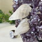 Amethyst Heart Geode on a Metal Stand, 3.5 lbs & 6.5" Tall #5463 - 0346 - Brazil GemsBrazil GemsAmethyst Heart Geode on a Metal Stand, 3.5 lbs & 6.5" Tall #5463 - 0346Hearts5463 - 0346