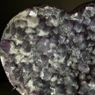 Amethyst Heart Geode on a Metal Stand, 4.1 lbs & 6.9" Tall #5463 - 0323 - Brazil GemsBrazil GemsAmethyst Heart Geode on a Metal Stand, 4.1 lbs & 6.9" Tall #5463 - 0323Hearts5463 - 0323