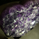 Amethyst Heart Geode on a Metal Stand, 5.1 lbs & 6.1" Tall #5463 - 0326 - Brazil GemsBrazil GemsAmethyst Heart Geode on a Metal Stand, 5.1 lbs & 6.1" Tall #5463 - 0326Hearts5463 - 0326