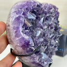 Amethyst Heart Geode on a Metal Stand, 5.1 lbs & 6.1" Tall #5463 - 0326 - Brazil GemsBrazil GemsAmethyst Heart Geode on a Metal Stand, 5.1 lbs & 6.1" Tall #5463 - 0326Hearts5463 - 0326