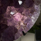 Amethyst Heart Geode on a Metal Stand, 5.8 lbs & 7.5" Tall #5463 - 0328 - Brazil GemsBrazil GemsAmethyst Heart Geode on a Metal Stand, 5.8 lbs & 7.5" Tall #5463 - 0328Hearts5463 - 0328