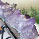 Amethyst Heart Geode on a Metal Stand, 5.8 lbs & 7.5" Tall #5463 - 0328 - Brazil GemsBrazil GemsAmethyst Heart Geode on a Metal Stand, 5.8 lbs & 7.5" Tall #5463 - 0328Hearts5463 - 0328