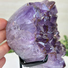 Amethyst Heart Geode on a Metal Stand, 5.8 lbs & 7.5" Tall #5463 - 0328 - Brazil GemsBrazil GemsAmethyst Heart Geode on a Metal Stand, 5.8 lbs & 7.5" Tall #5463 - 0328Hearts5463 - 0328