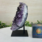 Amethyst Heart Geode on a Metal Stand, 5.9 lbs & 7.7" Tall #5463 - 0329 - Brazil GemsBrazil GemsAmethyst Heart Geode on a Metal Stand, 5.9 lbs & 7.7" Tall #5463 - 0329Hearts5463 - 0329