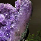 Amethyst Heart Geode on a Metal Stand, 6.9 lbs & 8.8" Tall #5463 - 0349 - Brazil GemsBrazil GemsAmethyst Heart Geode on a Metal Stand, 6.9 lbs & 8.8" Tall #5463 - 0349Hearts5463 - 0349