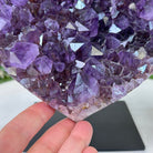 Amethyst Heart Geode on a Metal Stand, 9.3 lbs & 8.4" Tall #5463 - 0352 - Brazil GemsBrazil GemsAmethyst Heart Geode on a Metal Stand, 9.3 lbs & 8.4" Tall #5463 - 0352Hearts5463 - 0352