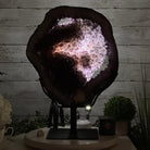 Amethyst Portal on a Fixed Stand, 32.9 lbs & 19.7" Tall #5606 - 0065 - Brazil GemsBrazil GemsAmethyst Portal on a Fixed Stand, 32.9 lbs & 19.7" Tall #5606 - 0065Portals on Fixed Bases5606 - 0065