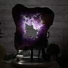 Amethyst Portal on a Fixed Stand, 41.9 lbs & 20.3" Tall #5606 - 0066 - Brazil GemsBrazil GemsAmethyst Portal on a Fixed Stand, 41.9 lbs & 20.3" Tall #5606 - 0066Portals on Fixed Bases5606 - 0066