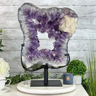 Amethyst Portal on a Fixed Stand, 41.9 lbs & 20.3" Tall #5606 - 0066 - Brazil GemsBrazil GemsAmethyst Portal on a Fixed Stand, 41.9 lbs & 20.3" Tall #5606 - 0066Portals on Fixed Bases5606 - 0066