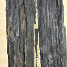 Black Tourmaline Cluster on a Metal Stand, 51.8 lbs and 27" Tall 6020 - 0009 - Brazil GemsBrazil GemsBlack Tourmaline Cluster on a Metal Stand, 51.8 lbs and 27" Tall 6020 - 0009Clusters on Wood Bases6020 - 0009