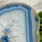 Blue Agate "Butterfly Wings" on stand, 7.2" Tall #5050BL-067 - Brazil GemsBrazil GemsBlue Agate "Butterfly Wings" on stand, 7.2" Tall #5050BL-067Agate Butterfly Wings5050BL-067