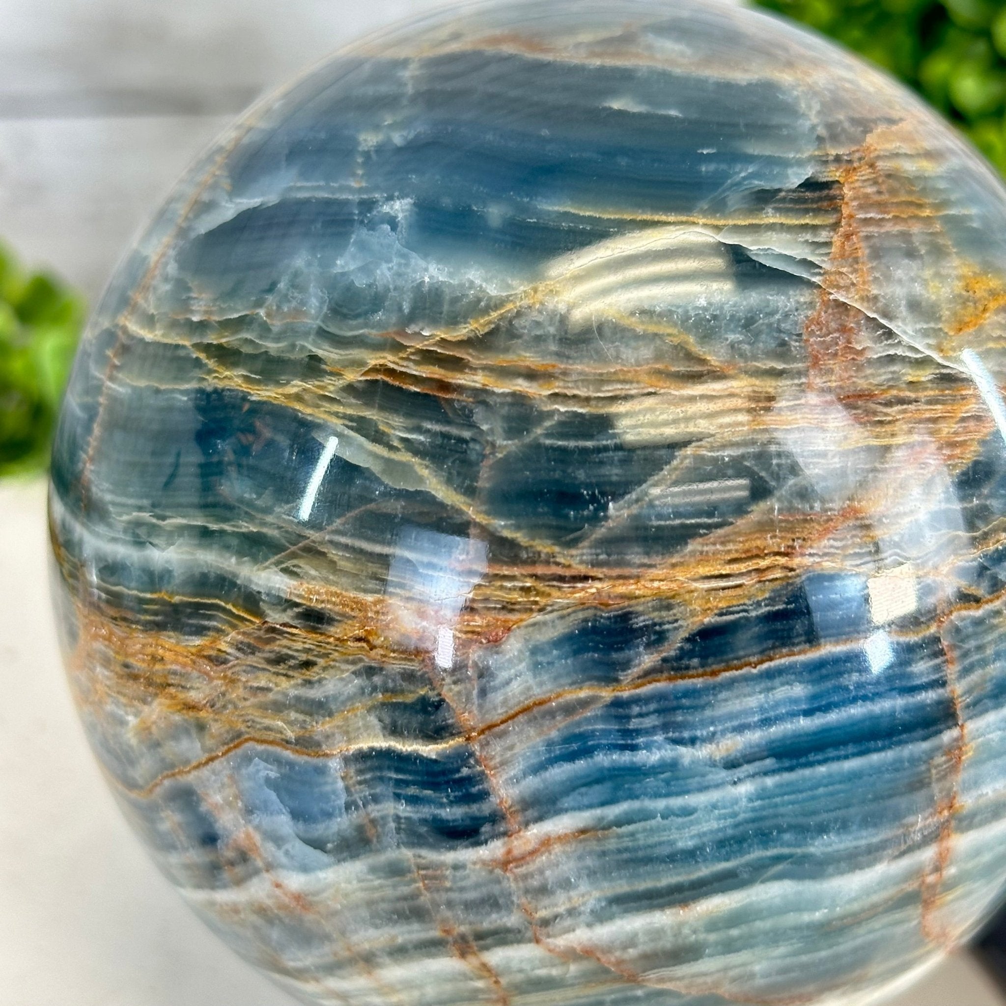 Blue Onyx hotsell Sphere 9.5 ounce’s 56MM