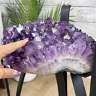 Brazilian Amethyst Geode Side Table, 36 lbs, 21.9" Tall #1384 - 0039 - Brazil GemsBrazil GemsBrazilian Amethyst Geode Side Table, 36 lbs, 21.9" Tall #1384 - 0039Tables: Side1384 - 0039