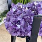 Brazilian Amethyst Geode Side Table, 36 lbs, 21.9" Tall #1384 - 0039 - Brazil GemsBrazil GemsBrazilian Amethyst Geode Side Table, 36 lbs, 21.9" Tall #1384 - 0039Tables: Side1384 - 0039