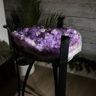 Brazilian Amethyst Geode Side Table, 38.4 lbs, 22" Tall #1384 - 0040 - Brazil GemsBrazil GemsBrazilian Amethyst Geode Side Table, 38.4 lbs, 22" Tall #1384 - 0040Tables: Side1384 - 0040