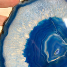 Brazilian Blue Agate Slice on a Metal Stand, 12.5" Tall #5055 - 0153 - Brazil GemsBrazil GemsBrazilian Blue Agate Slice on a Metal Stand, 12.5" Tall #5055 - 0153Slices on Fixed Bases5055 - 0153