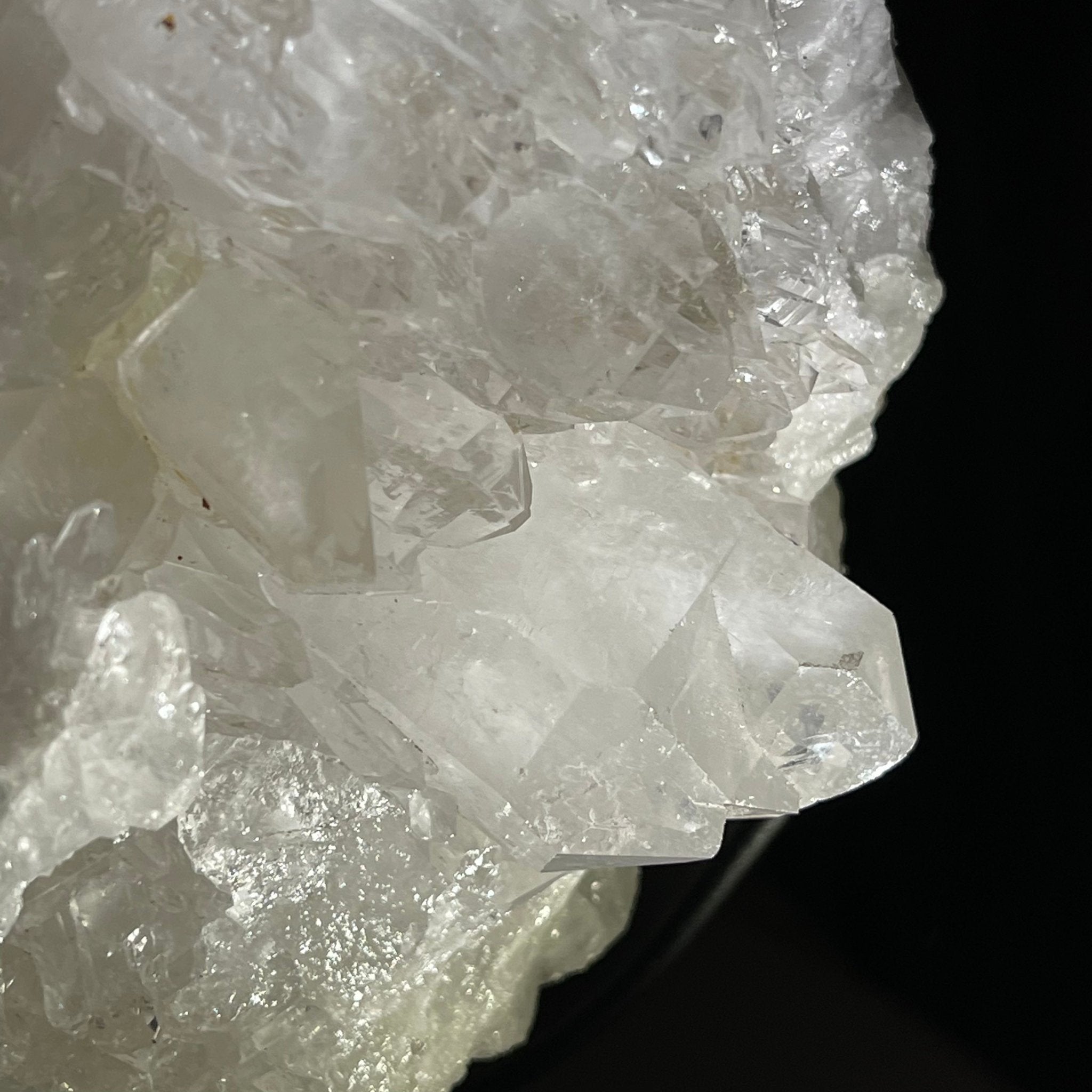 Brazilian Clear Quartz Crystal Cluster, metal base, 18.9 lbs & 15.25" Tall Model #5495-0071 by Brazil Gems - Brazil GemsBrazil GemsBrazilian Clear Quartz Crystal Cluster, metal base, 18.9 lbs & 15.25" Tall Model #5495-0071 by Brazil GemsClusters on Fixed Bases5495-0071