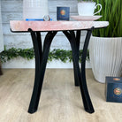 Brazilian Rose Quartz Coffee Table, 17.6" Long, 15.5" Tall #1394RQ-001 - Brazil GemsBrazil GemsBrazilian Rose Quartz Coffee Table, 17.6" Long, 15.5" Tall #1394RQ-001Tables: Coffee1394RQ-001