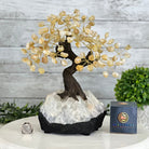 Citrine 9" Tall Handmade Gemstone Tree on a Crystal base, 120 Gems #5403CITR - Brazil GemsBrazil GemsCitrine 9" Tall Handmade Gemstone Tree on a Crystal base, 120 Gems #5403CITRGemstone Trees5403CITR