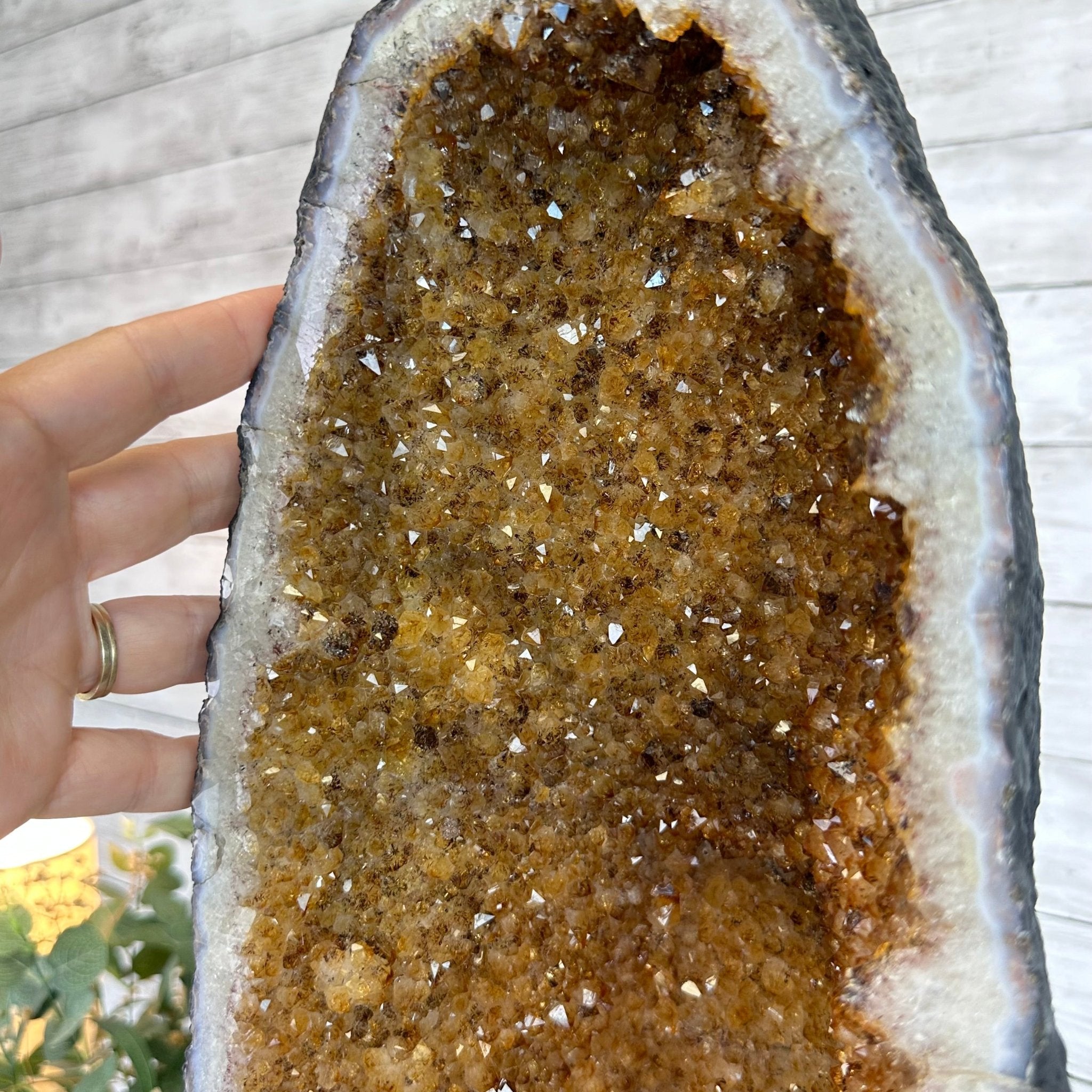 Citrine Cathedral, 68.8 lbs & 27.7" Tall #5603 - 0338 - Brazil GemsBrazil GemsCitrine Cathedral, 68.8 lbs & 27.7" Tall #5603 - 0338Cathedrals5603 - 0338