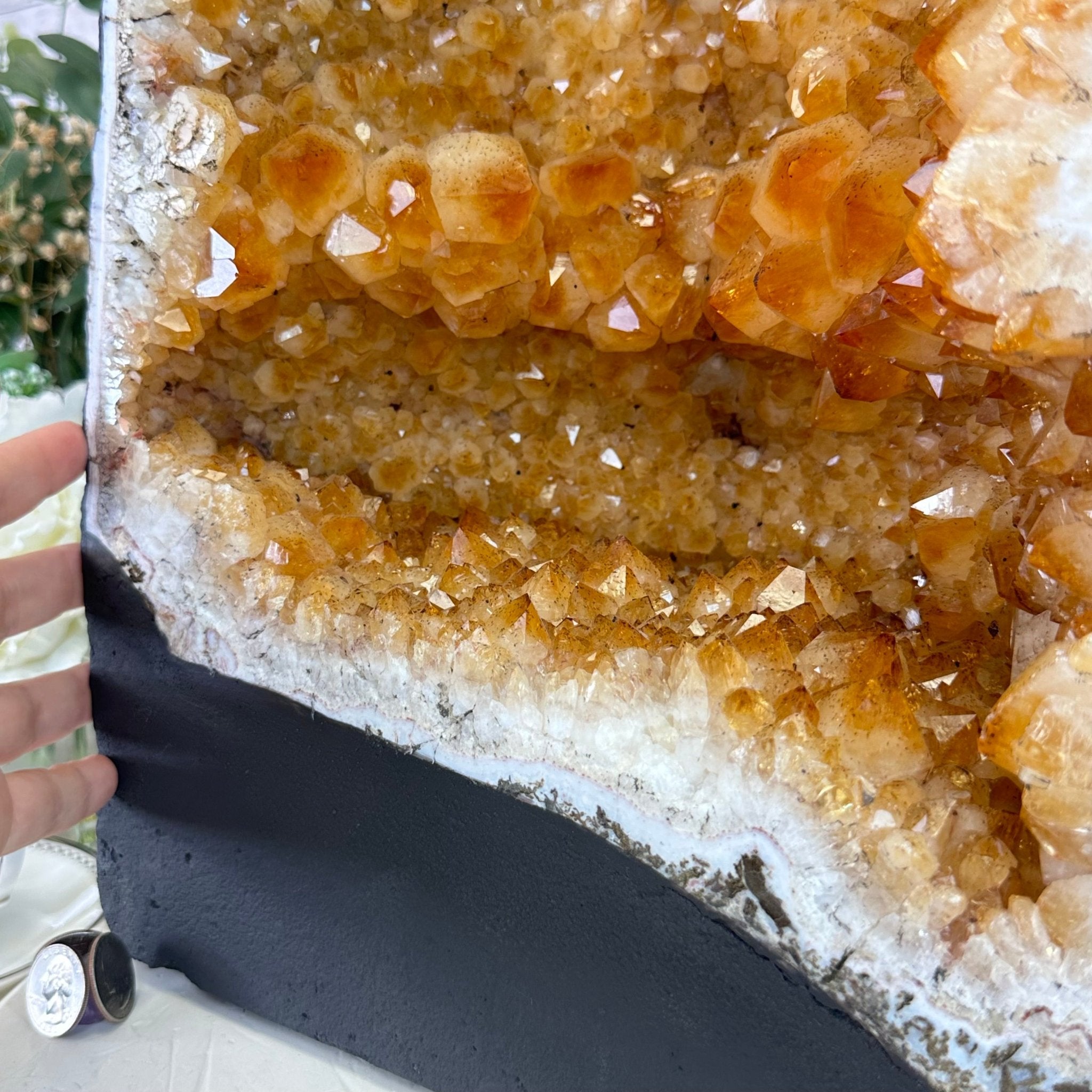 Citrine Cathedral, 76.7 lbs & 23.1" Tall #5603 - 0340 - Brazil GemsBrazil GemsCitrine Cathedral, 76.7 lbs & 23.1" Tall #5603 - 0340Cathedrals5603 - 0340