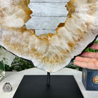 Citrine Crystal Portal on a Fixed Stand, 27.8 lbs & 17" tall #5626-0004 by Brazil Gems® - Brazil GemsBrazil GemsCitrine Crystal Portal on a Fixed Stand, 27.8 lbs & 17" tall #5626-0004 by Brazil Gems®Portals on Fixed Bases5626-0004