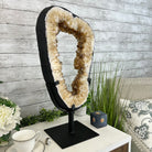 Citrine Portal on a Rotating Stand, 26.1 lbs & 23.6" tall #5625-0006 by Brazil Gems® - Brazil GemsBrazil GemsCitrine Portal on a Rotating Stand, 26.1 lbs & 23.6" tall #5625-0006 by Brazil Gems®Portals on Rotating Bases5625-0006