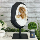 Citrine Portal on a Rotating Stand, 27.2 lbs & 17.7" tall #5625-0007 by Brazil Gems® - Brazil GemsBrazil GemsCitrine Portal on a Rotating Stand, 27.2 lbs & 17.7" tall #5625-0007 by Brazil Gems®Portals on Rotating Bases5625-0007