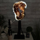 Citrine Portal on a Rotating Stand, 34.9 lbs & 26.1" tall #5625 - 0011 - Brazil GemsBrazil GemsCitrine Portal on a Rotating Stand, 34.9 lbs & 26.1" tall #5625 - 0011Portals on Rotating Bases5625 - 0011