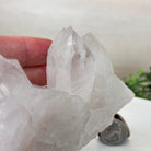 Clear Quartz Crystal Point on a Metal Stand, 1.1 lbs & 4.5" Tall #3122CQ - 021 - Brazil GemsBrazil GemsClear Quartz Crystal Point on a Metal Stand, 1.1 lbs & 4.5" Tall #3122CQ - 021Crystal Points3122CQ - 021