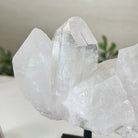 Clear Quartz Crystal Point on a Metal Stand, 1.1 lbs & 4.5" Tall #3122CQ - 021 - Brazil GemsBrazil GemsClear Quartz Crystal Point on a Metal Stand, 1.1 lbs & 4.5" Tall #3122CQ - 021Crystal Points3122CQ - 021