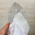 Clear Quartz Crystal Point on a Metal Stand, 11.9 lbs & 14.4" Tall #3122CQ - 029 - Brazil GemsBrazil GemsClear Quartz Crystal Point on a Metal Stand, 11.9 lbs & 14.4" Tall #3122CQ - 029Crystal Points3122CQ - 029