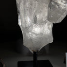 Clear Quartz Crystal Point on a Metal Stand, 1.4 lbs & 6" Tall #3122CQ - 013 - Brazil GemsBrazil GemsClear Quartz Crystal Point on a Metal Stand, 1.4 lbs & 6" Tall #3122CQ - 013Crystal Points3122CQ - 013