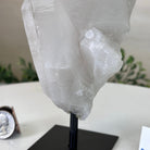 Clear Quartz Crystal Point on a Metal Stand, 1.8 lbs & 7.2" Tall #3122CQ - 022 - Brazil GemsBrazil GemsClear Quartz Crystal Point on a Metal Stand, 1.8 lbs & 7.2" Tall #3122CQ - 022Crystal Points3122CQ - 022