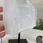 Clear Quartz Crystal Point on a Metal Stand, 3.1 lbs & 6.8" Tall #3122CQ - 024 - Brazil GemsBrazil GemsClear Quartz Crystal Point on a Metal Stand, 3.1 lbs & 6.8" Tall #3122CQ - 024Crystal Points3122CQ - 024