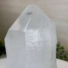 Clear Quartz Crystal Point on a Metal Stand, 3.1 lbs & 6.8" Tall #3122CQ - 024 - Brazil GemsBrazil GemsClear Quartz Crystal Point on a Metal Stand, 3.1 lbs & 6.8" Tall #3122CQ - 024Crystal Points3122CQ - 024